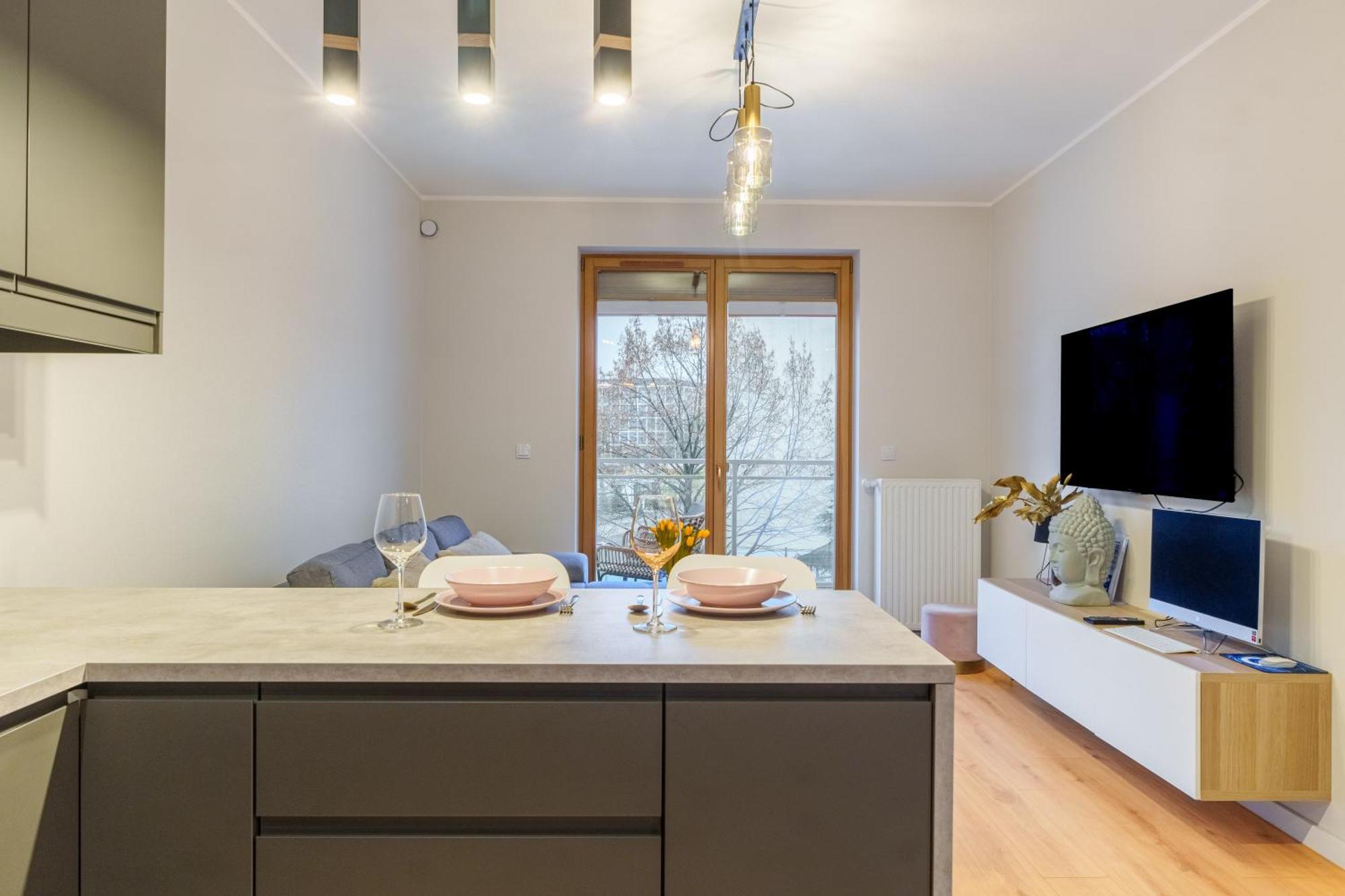 Piekny Bobrowiecka Z Balkonem Apartment Warsaw