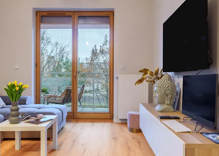 Piekny Apartament Bobrowiecka Z Balkonem