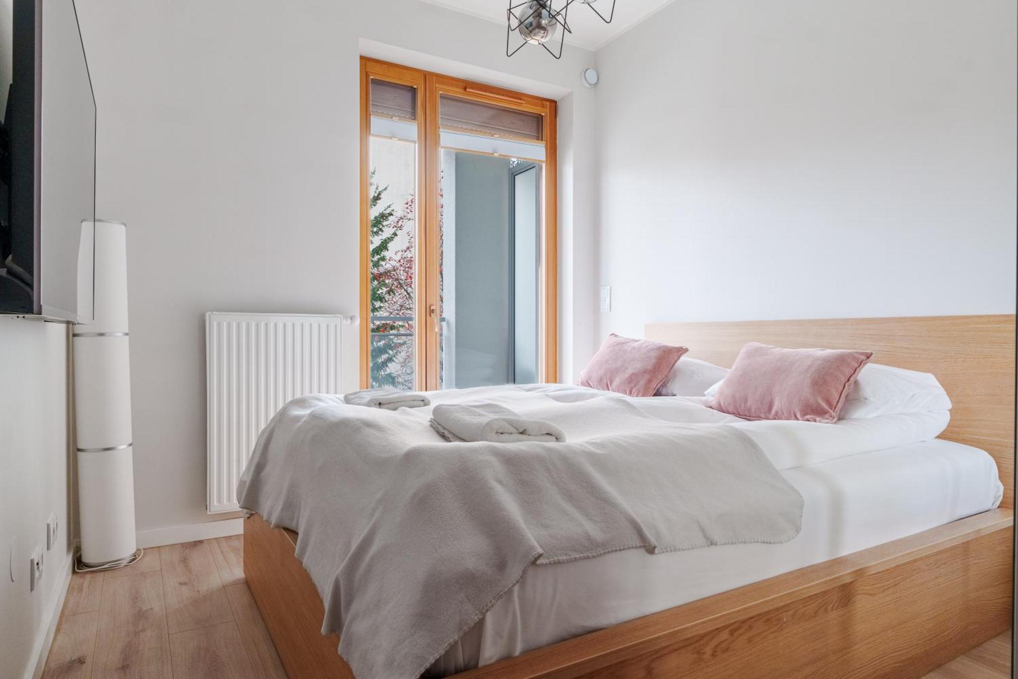 Apartament Piekny Bobrowiecka Z Balkonem Warszawa